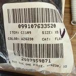 J.Crew NWT  Scalloped One Piece Swimsuit Black White Colorblock Sz XS CI109 Photo 11