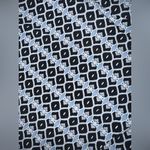 Charter Club Black and Light Blue Geometric Dress size Medium Photo 3