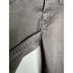 Hudson Women's 28 Black Viceroy Knee Short Buttoned Logo Back Pockets Denim Jean Photo 2