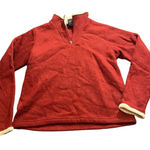 Kuhl  Alfpaca‎ Women’s Size Medium Burgundy 1/4 Zip Pullover Fleece Sweater Photo 0