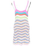 Crave fame Crochet Chevron Dress Sz L‎ Photo 4