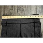 Lululemon  Speed Crop Giant Herringbone Black Heathered Black size 6 Photo 3