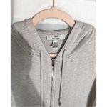 Halston Heritage  cream zip up hoodie Photo 2