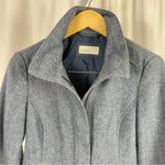 Esprit  Size 8 Wool Blend Retro Collared Peacoat Utility Jacket Fall Winter Warm Photo 3