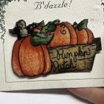 Lot Of 2 Brooch Pins Autumn Fall Thanksgiving / Halloween Photo 1