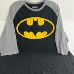 Batman Black and Gray Logo Tee Size XL Photo 0