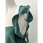 ASTR Nwt  Rina Ruffle Spearmint Green Strap Satin Midi Dress Size Medium Photo 5