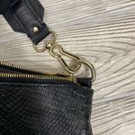 Vince Camuto Black Shoulder Bag with Gold Accents Photo 2