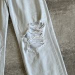  Jeans Womens 25 Straight Leg Distressed Light Wash Weworewhat Photo 2