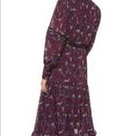 Michael Kors  Burgundy Paisley Dress Size 2 - Work or Night Out Photo 1