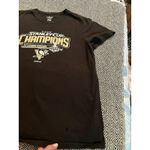 Reebok Pittsburgh Penguins Shirt Women’s Large NHL Hockey 2009 Stanley Cup Photo 3