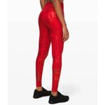 Lululemon Manifesto Wunder Under High Rise Tight Full On Luxtreme Red Size 4 Photo 1