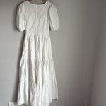 Mille Resort Maja Dress in Pearl Eyelet XXS White Photo 2