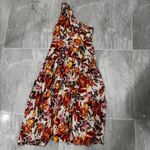 Petal and Pup Women’s Marietta Dress Size 10 Orange Floral Photo 3