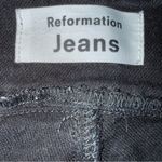 Reformation Yasmin High Rise Skinny Pants Women’s Size 29 Black Casual Stretch Photo 5