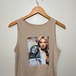 Britney Spears Lucky Ribbed Tank Top Size M Photo 1