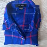 Sanctuary Haley Tie Front Button Down Flannel Shirt Size Small Photo 10
