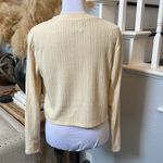 Saylor  Slouchy Oversized cropped cable knit cardigan Sweater Top Size XS Photo 4