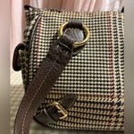 CHAPS  Brown and Black Shoulder Bag with Structured Design Photo 2