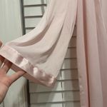 Vanity Fair Vintage Made In USA Baby Pink Nightgown Caftan Silky Robe Sz XL Photo 2