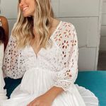 Free People White Boho Dress Photo 0