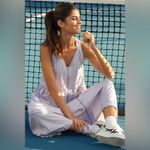 NWT Daily Practice Anthropologie Free Fall Utility Dress in lilac parachute zip Purple Size XXS Photo 8