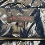 Betsey Johnson  Navy Sparkle Puffer Jacket Photo 2