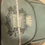 Juicy Couture Teal Velvet Mini Backpack – Y2K Black Label, Gold Hardware Photo 4