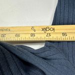 Madewell Button Front Midi Dress Women M Ribbed Knit Minimalist Work Chic Preppy Photo 4