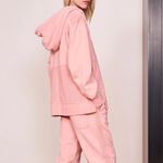 LA LIGNE New York‎ Pink Blush Super Hoodie Oversized Sweatshirt Size Small Photo 1