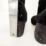 Urban Outfitters Margot Velvet Constellation Heeled Booties Size 8 EU 39 Photo 8