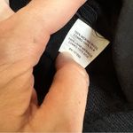 Ramy Brook  Tascha Black Cold Shoulder Wool Sweater with Side Zipper Size Small Photo 6