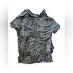 Wilfred Aritzia  Black Tonal Floral Button Down Shirt Women's Size XS Photo 4