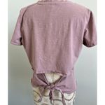 Marlow Contemporary Tie On Back Short Sleeve V Photo 4