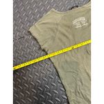 Harley Davidson Y2K Green Embroidered T Shirt Baby Tee‎ Womens Size Medium MOTO Photo 7