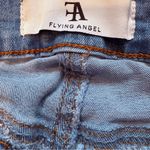 Flying Angel Y2K Baggy Bow Embroidered Jeans, Sz 5/27 Blue Photo 15