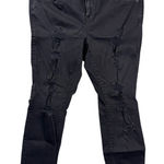 Torrid  Black Distressed Ripped Jeggings High Rise Plus Size 16 Short Photo 0