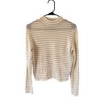 Vince Stripe Saddle Sleeve Wool & Cashmere Blend Sweater Photo 5