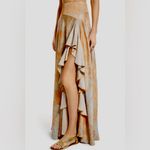 Free People  Gardenia  Print Maxi Skirt Sz.2 Photo 3