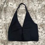 Anthropologie Black By  Seamless Halter Rib Vest Size S/M Photo 5