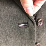 Vintage Jenne Maag Equestrian Wool Blend Blazer with Leather Trim Small Photo 9