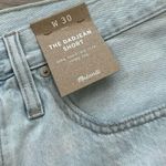 Madewell NWT The Dadjean Short in Calaveros Wash | Light Blue | 30 Photo 5