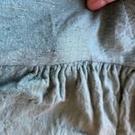 Free People  A-Line Relaxed Babydoll Dress Slouchy Sleeve Gauze Green size XS Photo 9