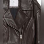 ANINE BING leather moto jacket NEW Photo 7