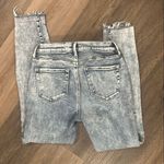 PacSun Blue Skinny Jeans with Vintage Acid Wash Effect Photo 3