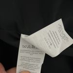 J.Crew  Black Linen Pencil Shirt with Crochet Detailing, Size 2P Photo 9