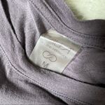 Calia Purple Long Sleeve Cropped Tie Top Size M Photo 8