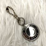 Coach 1"  Metal Circle Replacement Hangtag Hang Tag Bag Charm Photo 0