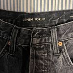 Aritzia Denim Forum Black Shorts Photo 4