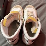 Nike Women's White and Black High-Top Sneakers Photo 3